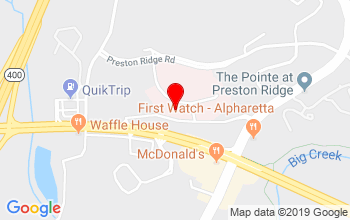 Alpharetta Location Google Map